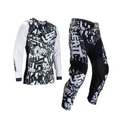 Στολή Motocross - Enduro LEATT RIDE KIT 3.5 WHITE