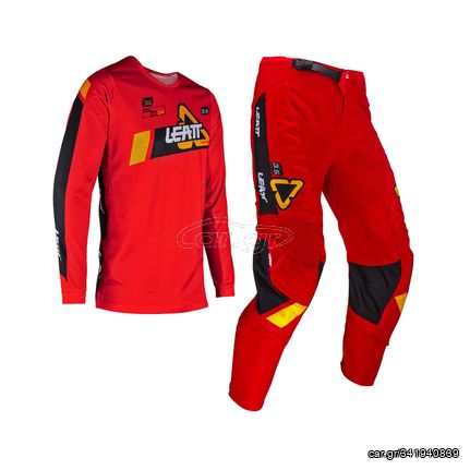 Στολή Motocross - Enduro LEATT RIDE KIT 3.5 RED