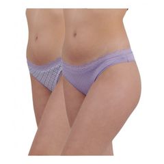 Apple Γυναικείο Brazilian Σλιπ Απο Bamboo Σετ 2 Τεμάχια Με Σχέδια Eden