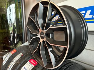 ΖΑΝΤΕΣ ΑΛΟΥΜΙΝΙΟΥ MOMO MASSIMO  Matt Black Diamont 7X17 5X112 ET40 ΜΟΝΟ 599ΕΥΡΩ ΤΙΜΗ SET ΓΙΑ VW-AUDI-SEAT-SKODA-thumb-2