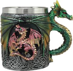 House of the Dragon 500ml κούπα μοναδικη 3d ΘΕΡΜΟΣ Mεταλλική εσωτερικά STAINLESS STEEL RESIN GOBLET COFFEE WINE MUG  34042