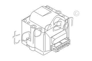 TOPRAN 104 106 056 - ignition coil Πολλαπλασιαστής