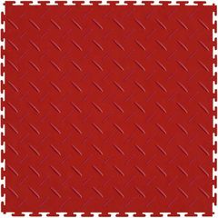 Πλακάκι PVC συνεργείου 50Χ50Χ0,6cm κόκκινο "ΙΤΙΑ"