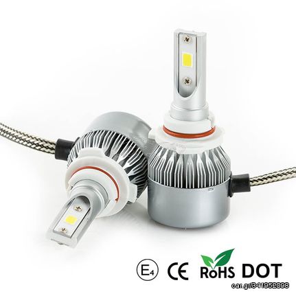 ΣΥΣΤΗΜΑ LED C6 HΒ4 60W 7200LM, 6500K