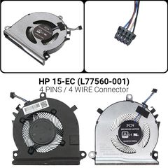 Ανεμιστήρας HP 15-EC (L77560-001)