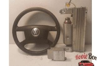 ➤ Σετ αερόσακων airbag + μονάδα 1C0909605A για Volkswagen Transporter 2008 2,460 cc