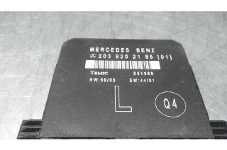 ➤ Κεντρική ηλεκτρονική μονάδα 2038202285 για Mercedes C-Klasse 2004 1,800 cc M271940