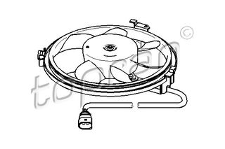 Βεντιλατέρ, ψύξη κινητήρα TOPRAN 111439