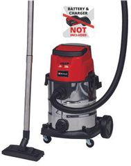 ΣΚΟΥΠΑ ΥΓΡΩΝ - ΣΤΕΡΕΩΝ ΜΠΑΤΑΡΙΑΣ 2x18V 25Lit 150mbar TE-VC 36/25 Li S Solo EINHELL 2347170 2347170