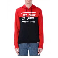 ΖΑΚΕΤΑ HOODIE 93 RED/BLUE 2323001 |MARC MARQUEZ