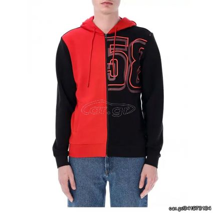 ΖΑΚΕΤΑ HOODIE 58 SIC BLACK 2325001 | MARCO SIMONCELLI