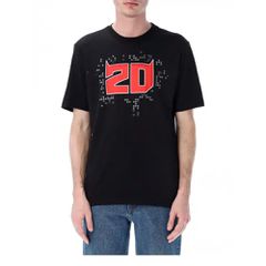 T-SHIRT FQ20 BLACK 2333801 |  FABIO QUARTARARO