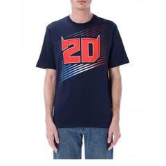 T-SHIRT FQ20 BLUE 2333802|  FABIO QUARTARARO