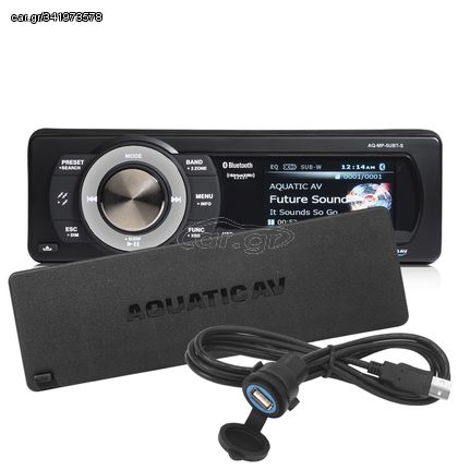 ΑΔΙΑΒΡΟΧΟ MARINE STEREO -BLUETOOTH, USB, SIRIUSXM