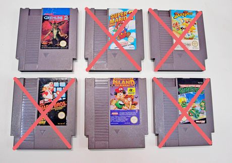 Nintendo NES Games collection