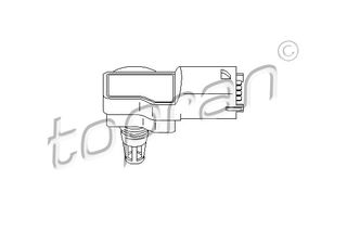 TOPRAN 207 421 466 - pressure sens. boost pressure Aισθητήρας, πίεση υπερπλήρωσης