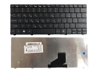 Πληκτρολόγιο Ελληνικό - Greek Laptop Keyboard για Acer Aspire ONE 531 532G 521 D260  ZH9 V111102BS3 V111146BS3 V111102BS2 GR ( Κωδ.40094GR )