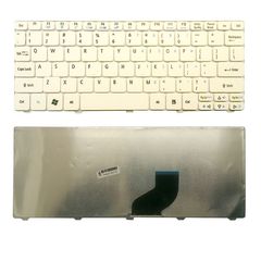 Πληκτρολόγιο - Laptop Keyboard για Acer Aspire ONE 531 532G 521 D260 ZH9 V111102BS3 V111146BS3 V111102BS2 US White ( Κωδ.40094USWHITE )