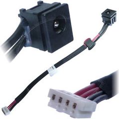 Βύσμα Τροφοδοσίας DC Power Jack Socket TOSHIBA Satellite L650 6017B0258101 (κωδ.3135)