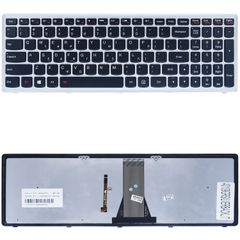 Πληκτρολόγιο Ελληνικό - Greek Keyboard IBM-LENOVO Ideapad flex 15 (model 20309) v-136520ps1-gk // 25211068 (Κωδ.40109GRSILVERBACKLIT)
