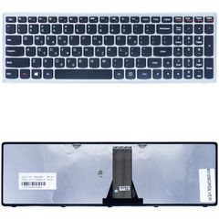 Πληκτρολόγιο Ελληνικό - Greek Laptop Keyboard για Lenovo G505s - Model/Type : 80AM 25211038 MP-13G33U4J686 MP-13G33USJ686 PK130T32A00 GR Silver ( Κωδ.40109GRSILVER )