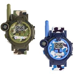 TIKKERS Blue and Green Camo Boys Walkie Talkie Set - TKWALKIE-0001 TKWALKIE-0001