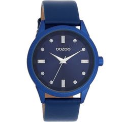 Ρολόι OOZOO Timepieces Blue Leather Strap C11288 - C11288 C11288