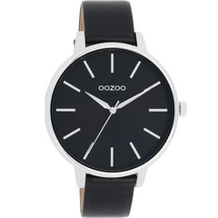 Ρολόι OOZOO Timepieces Black Leather Strap C11293 - C11293 C11293