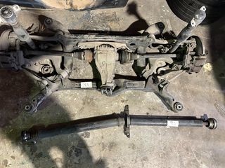 AUDI Q5 08-12" ΓΕΦΥΡΑ ΚΟΜΠΛΕ ΠΙΣΩ ΜΕ ΑΚΡΑ