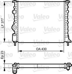 Ψυγείο, ψύξη κινητήρα VALEO 731378