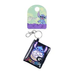 STITCH - Yummy - Mini Notebook Keychain-thumb-1