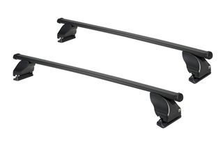 Σετ Μπάρες Οροφής Σιδερένιες με τα πόδια 112εκ για Kia Pro Ceed 3D 2012-2018 2τμχ Totus Cam