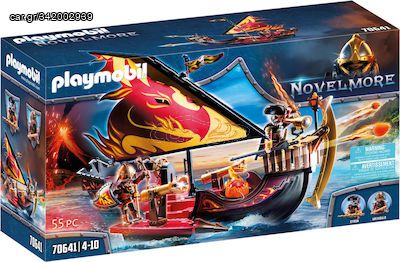 Playmobil Novelmore Πλοίο της Φωτιάς του Burnham
