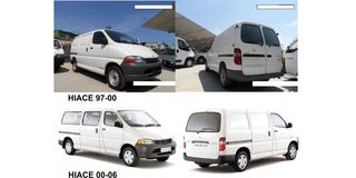 ΜΑΣΚΑ TOYOTA HIACE 1998-2005 ΣΗΜΑ ΣΤΟ ΚΑΠΟ 