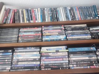 Πολλά αμεταχείριστα DVD, ταινίες, μουσικά κλπ, 1€ το καθένα!