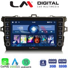 LM Digital - LM ZG4028 GPS Οθόνη OEM Multimedia Αυτοκινήτου για Toyota Auris 2007 > 2012 (CarPlay/AndroidAuto/BT/GPS/WIFI/GPRS) | Pancarshop