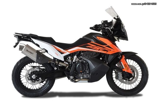 HP CORSE Εξάτμιση Τελικό 4-TRACK R SHORT TITANIUM KTM 790 Adventure  