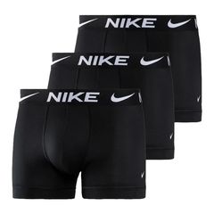 Nike Ανδρικά Μποξεράκια Μαύρα 3Pack (KE1156-UB1)
