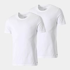 Nike Everyday 2 Pack Ανδρικό T-shirt Λευκό Μονόχρωμο (KE1010-100)