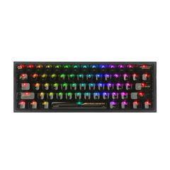 Redragon K617-CTB Fizz RGB Ενσύρματο Gaming Πληκτρολόγιο Με Διαφανείς Διακόπτες RGB Φωτισμό Και Διάταξη 60%