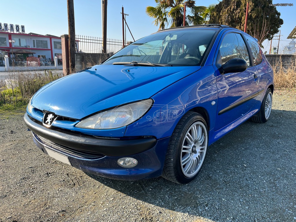 Peugeot 206 2000 1.4i Panorama LPG Υγραέριο (Τέλη Πληρωμένα)