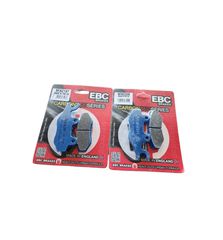 ΤΑΚΑΚΙΑ FA197 FA228 SET ΕΜΠΡΟΣ SUZUKI BURGMAN EBC CARBON MOTOPAPADOGIANNIS