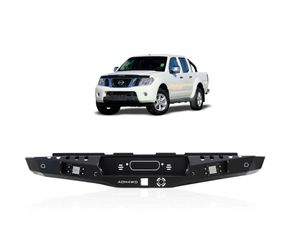 Οπίσθιος μεταλλικός προφυλακτήρας Nissan Navara D40 2006+ (S20)