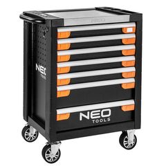 NEO TOOLS 84-220-Εργαλειοφορέας τροχήλατος PREMIUM 7 συρταριών
