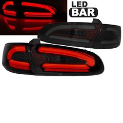 Πισινά Φανάρια Set Για Seat Ibiza 6L 02-08 Led Bar Κόκκινο/Φιμέ LH Group eautoshop gr