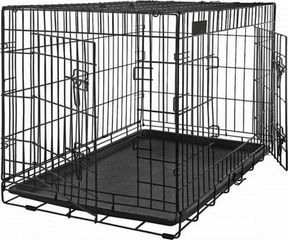 Συρμάτινο Κλουβί Crate Large 91x57x63,5cm με 2 Πόρτες 