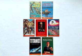 Πακέτο 7 Ξενόγλωσσα Βιβλία Εκμάθησης Αγγλικών - MAISIE AND THE DOLPHIN/ISLAND FOR SALE/ FLY AWAY HOME/ CHRISTMAS CAROL/ KING ARTHUR/ TITANIC/ SHERLOCK HOLMES - Stages: 1, 2, 3 - Εκδόσεις PENGUIN