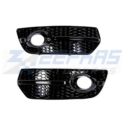 Καπάκια προβολέων ομίχλης AUDI Q5 8R (2008-2012) look RS Όλο Μαύρο