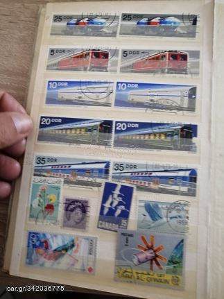 Old verity of stamps 