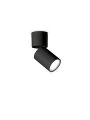 Φωτιστικό Σποτ Οροφής Μονό GU10 Ideal Lux Toby Μαύρο